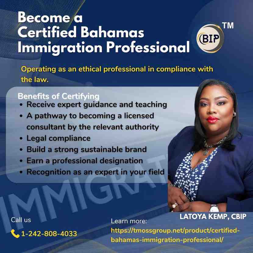 Certified Bahamas Immigration Professional